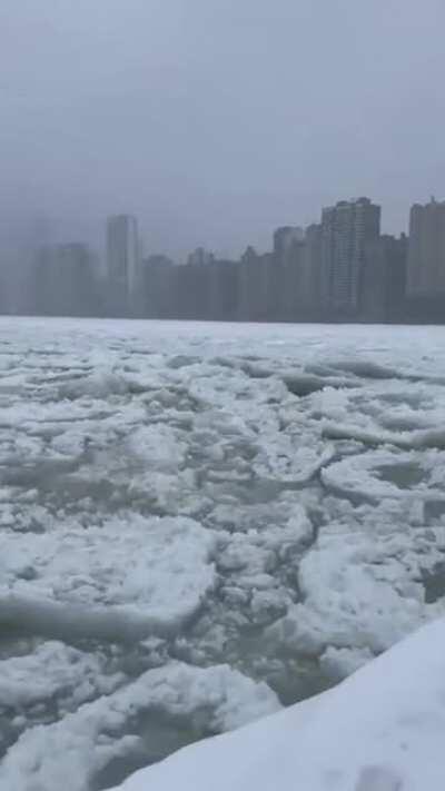 Lake Michigan right now