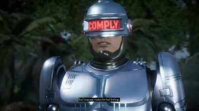 RoboCop VS Spawn ... Best. interaction. yet.