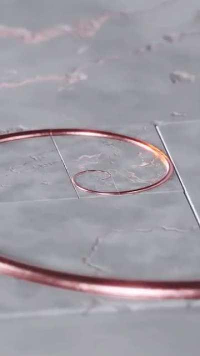 This spiral spins and spins and spins