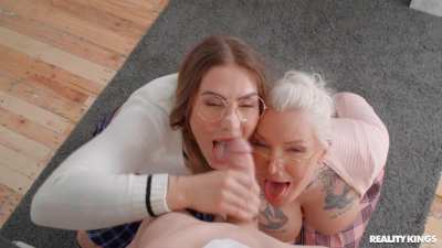 Both Babe Got Facial