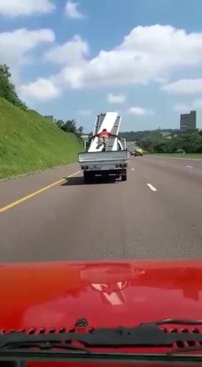 Human tie-downs aren't as strong as regular ones