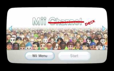 Mii Deck - Custom boot animation