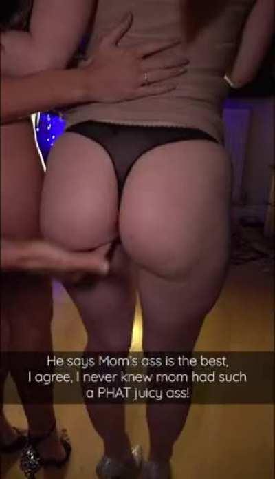 Mom Got Wild At the Christmas Party [Part 1/2]