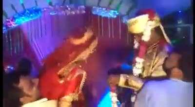 The man got triggered