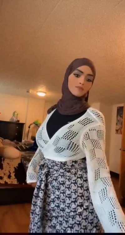 I'm guessing she thinks she's being sexy?