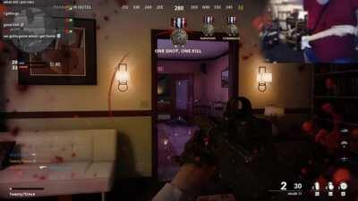 Got a Kill in Call Of Duty Cold War with a Rockband Guitar!