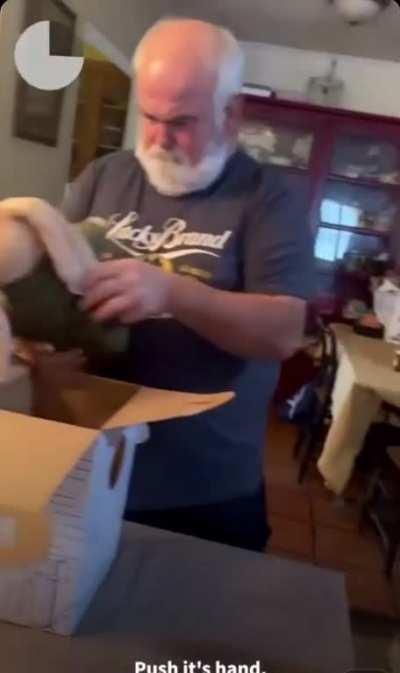 Man gets to hear his late wife’s voice again