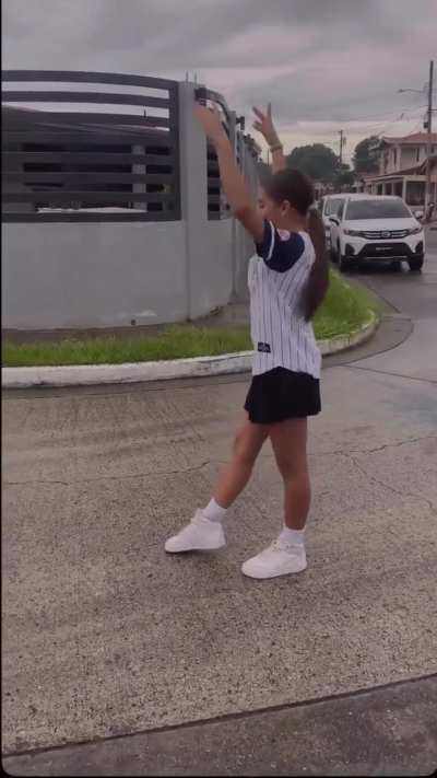 I can do the perfect flip. No warm up.