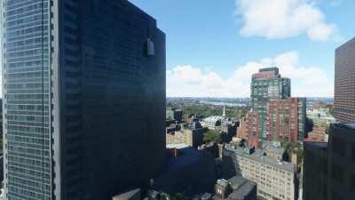 [Microsoft Flight Simulator] The AI's innovative idea to reduce inner-city traffic [x-post from r/MicrosoftFLightSim]