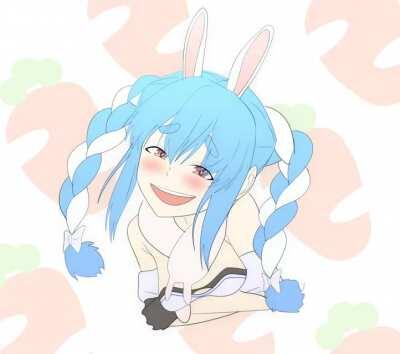 When that one superchat asked to hold pekoras hand (ANIMATION)