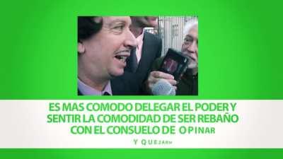 Juan Domingo Perdón, no hace pero pide disculpas!
