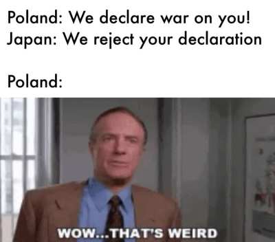 Certainly didn’t expect that reaction