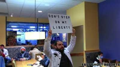 When the unvaccinated were treated like second class citizens and garbage