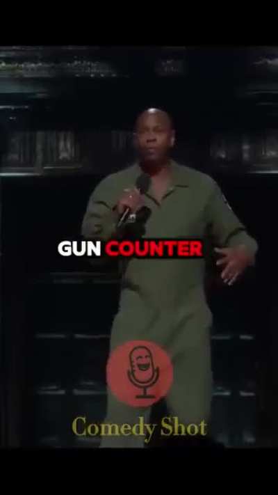 That time Dave Chapppelle buys a gun.