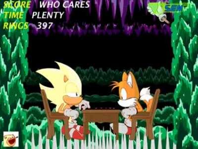 Só aquele que jogaram Sonic 2 entenderão..