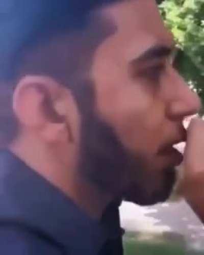 Different kind of abrupt chaos, a sad one