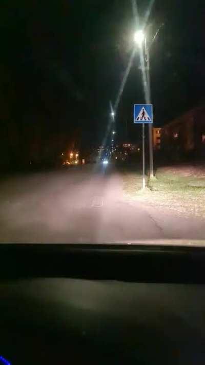 Anybody know Morse code? (I filmed this a few minutes ago, Norway)