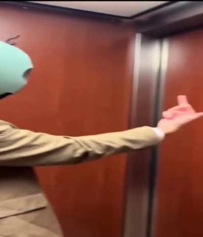 Oops caught him lackin