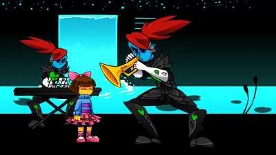 Battle Against Undyne's Trumpet!