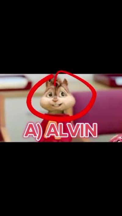 alvin the shitmunk