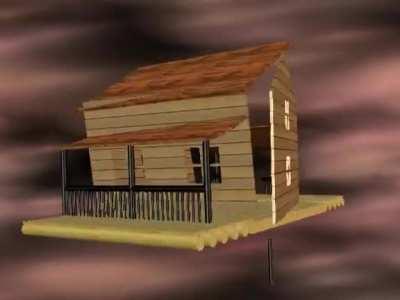 I was going through files and found the first ever CG animation / simulation that I made. I was 13 at the time.