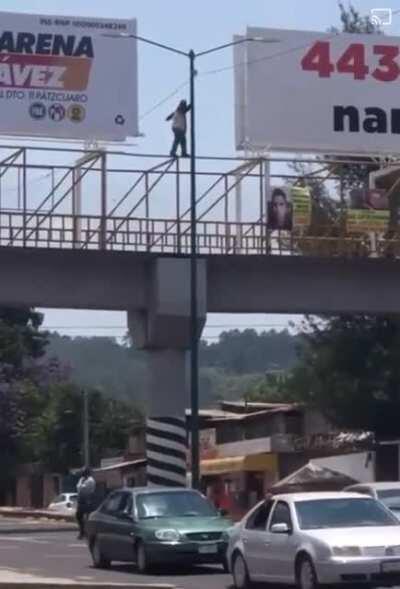 I mean that’s one way to get down...