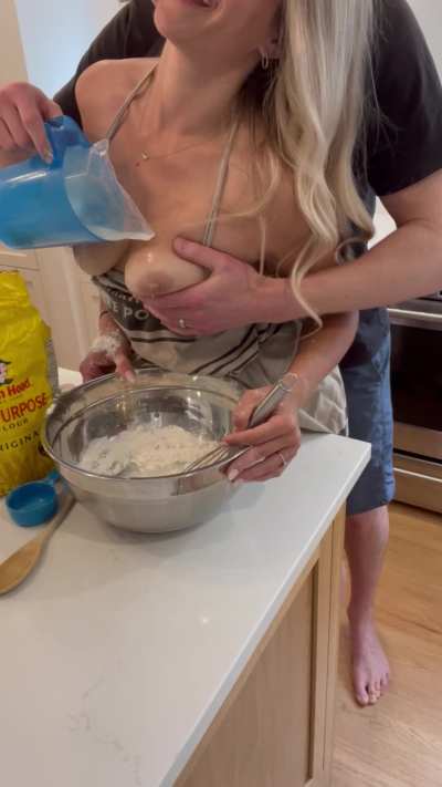 Whipping up something extra tasty