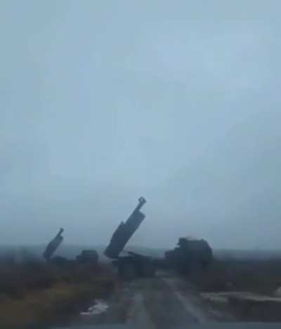 Two Ukrainian HIMARS were working during the morning on the Zaporizhzhia front. January 2025