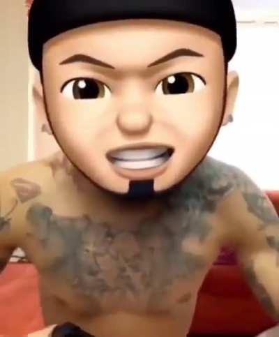 Dumbass tries to be a gangster 