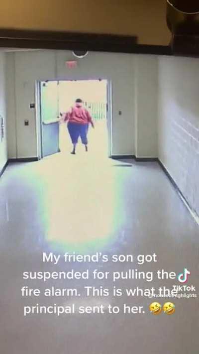 Just waddles away from the consequences.