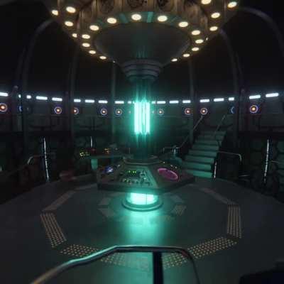 Anywhere in time and space. I modelled this TARDIS interior and exterior in Blender and had some fun making this looping render. Link in the comments.
