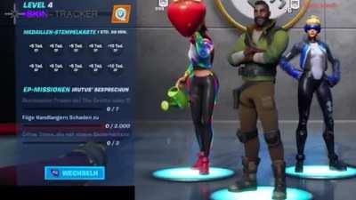 Loserfruit Skin and Emote in Lobby via @SkinTrackerCom