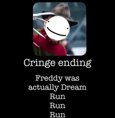 Freddy (from deebeedee [famous corn game with underaged waifus and futa Russians] ) but all endings