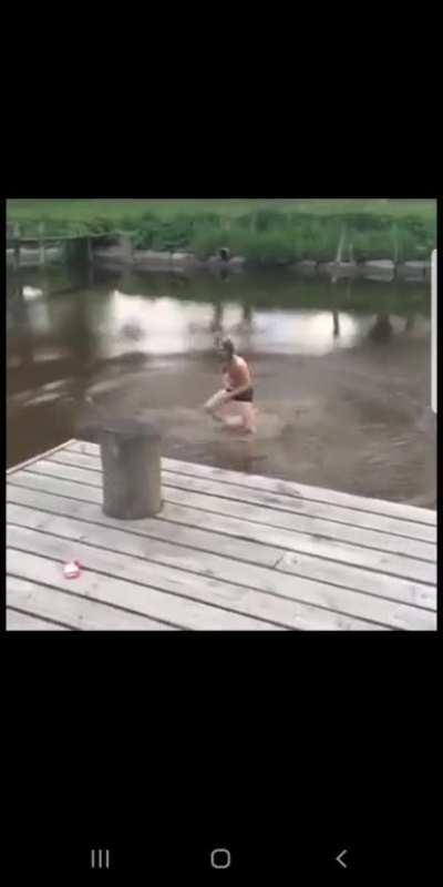 HMFT after I do a sweet dive
