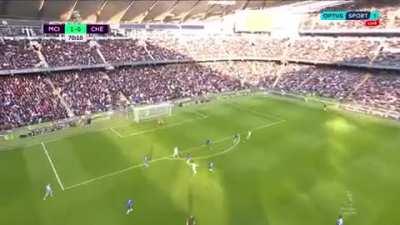 KDB Goal to put Manchester city in front.