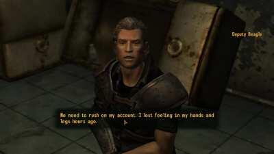 The harrowing predicament of Deputy Beagle