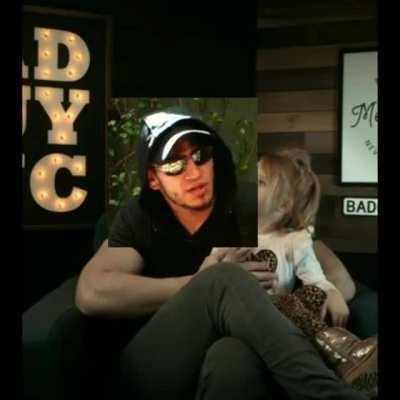 NEVER interrupt the undefeated undisputed champ 😤