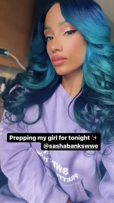 Sasha Banks preparing for SmackDown