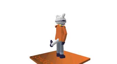 Convict low poly! (I got lazy and didn't made a background for this one, cuz idk what to put as background lmao)