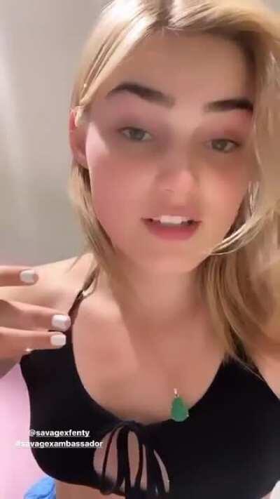 Meg Donnelly savagexfenty video