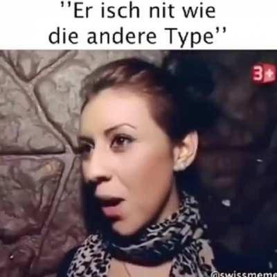 Er isch anderst als die andere 🥰