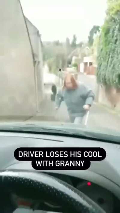 no mercy on grandma 😔