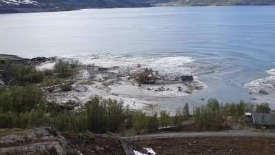 Landslide in northern Norway, 3rd of June 2020