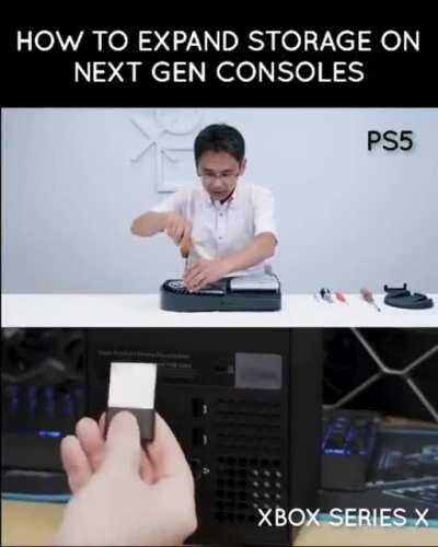 Here's how to expand the storage on next-gen consoles.