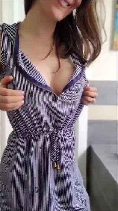 What's under my dress? Now you know... [F]37