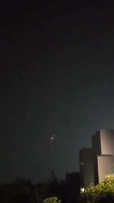 More visuals of Indian air defence systems engaging aerial threats from Pakistan. Footage from NIT Jalandhar.