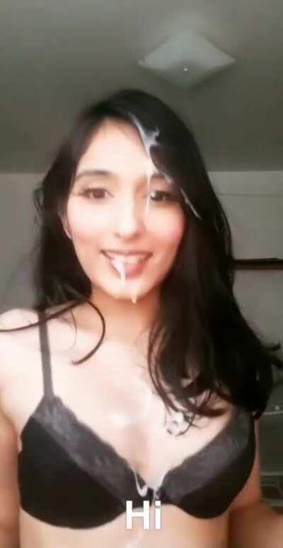 Funny (sort of) story, this video was longer but i cropped it. i got some lube in my eye and i started blinking all weird LOL. My face was like 👁👅〰️