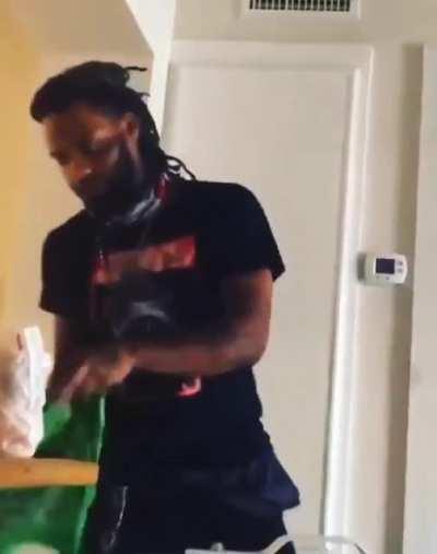 Guy almost shoots himself