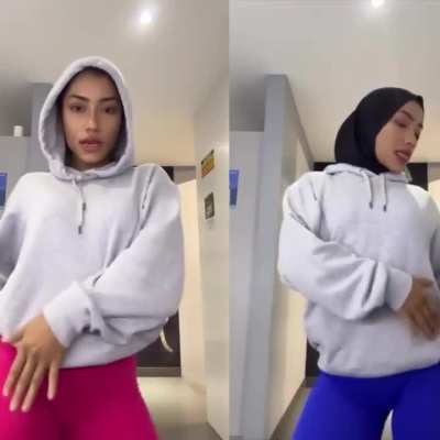 Okyolivia shaking her 🍑🩷💙