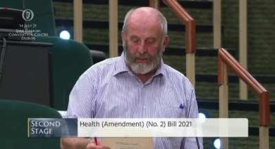 The debate on the new legislation is going great